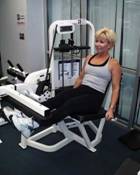 leg extension machine